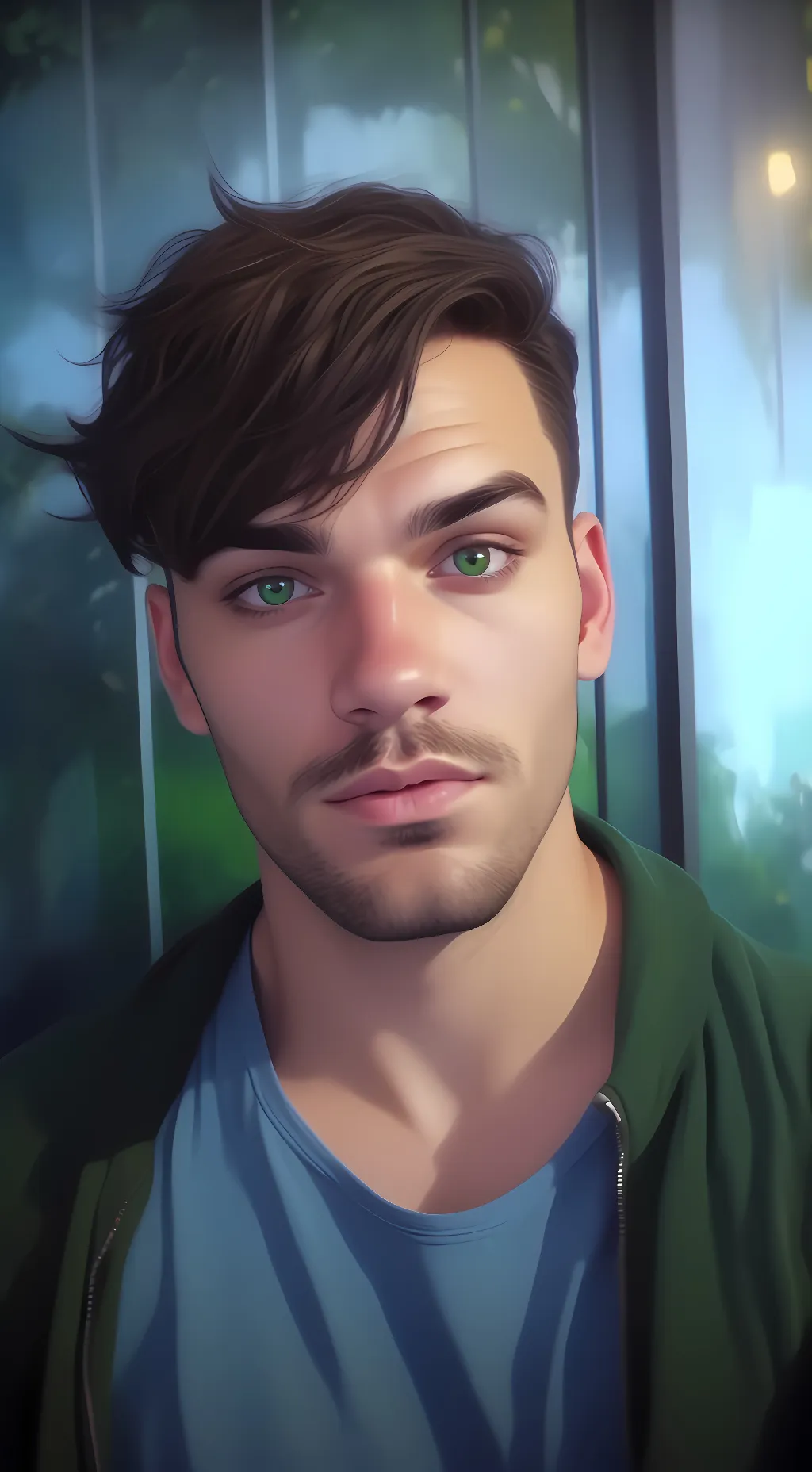 ai character: John background