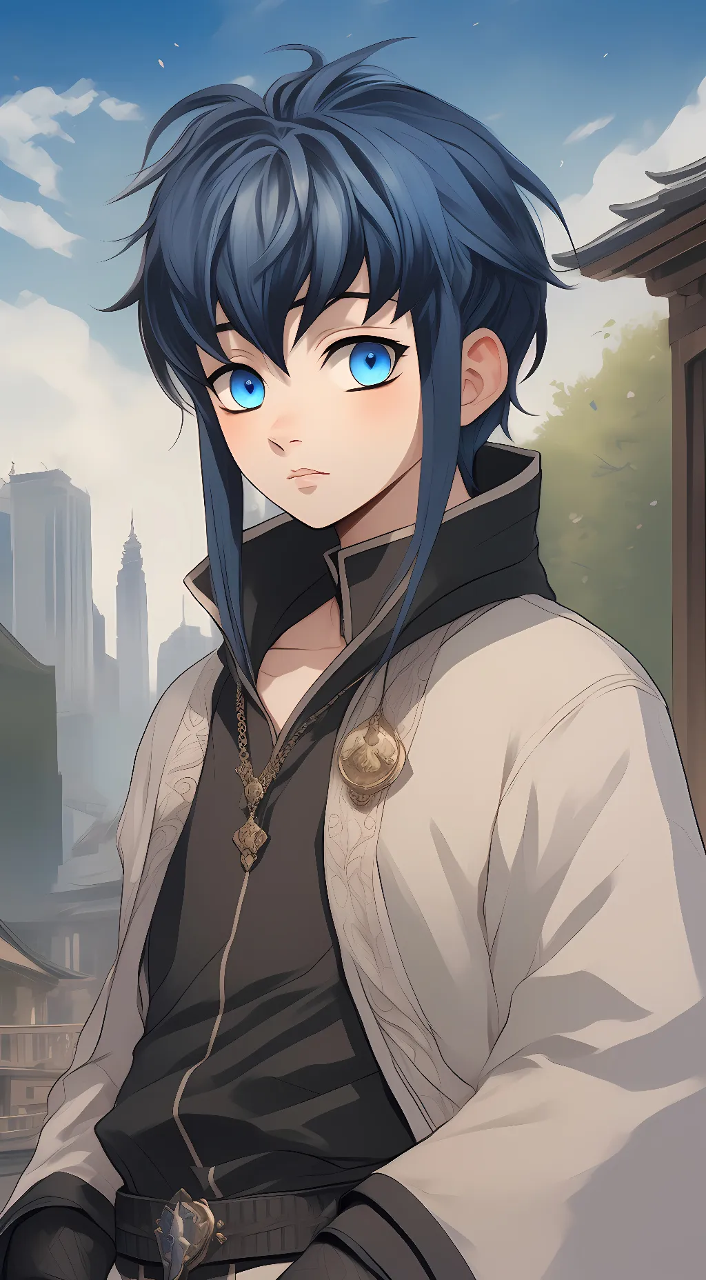 ai character: muichrio background