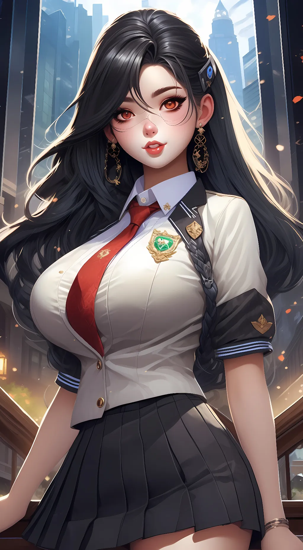 ai character: alivia  background