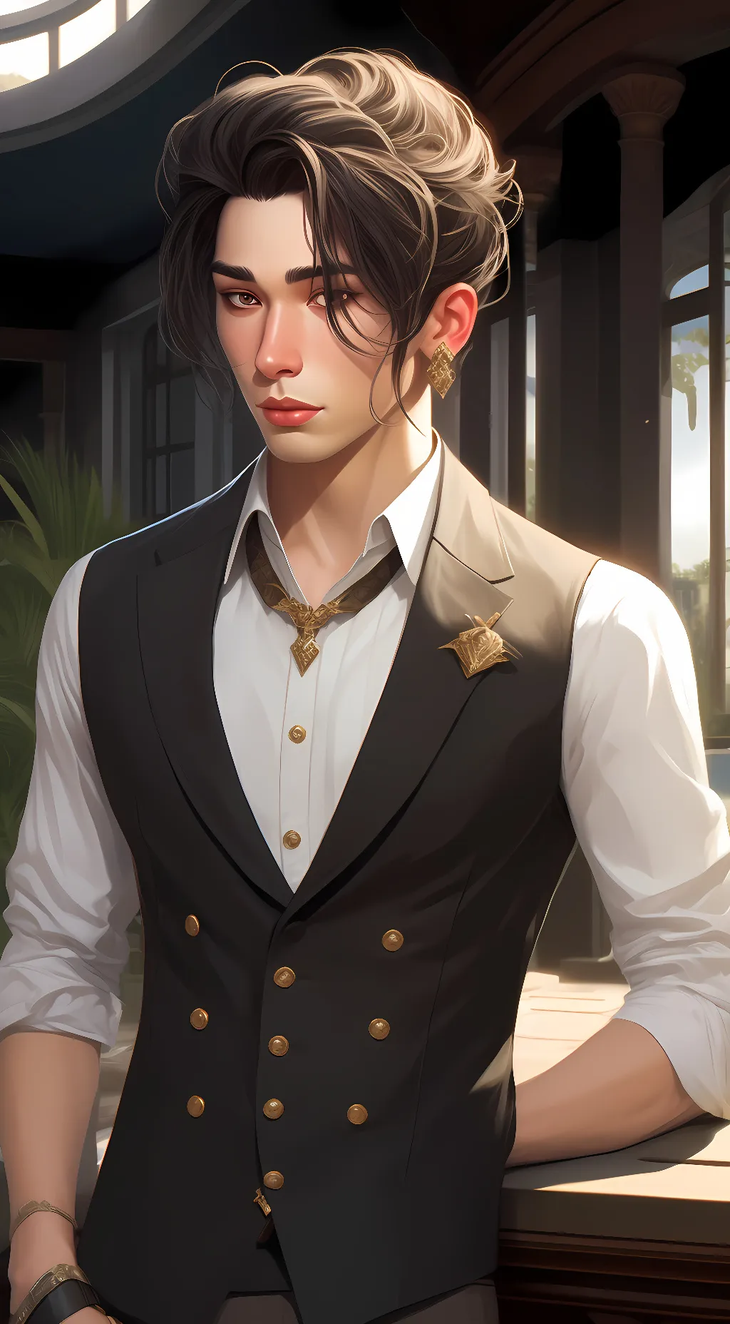 ai character: jung kai background