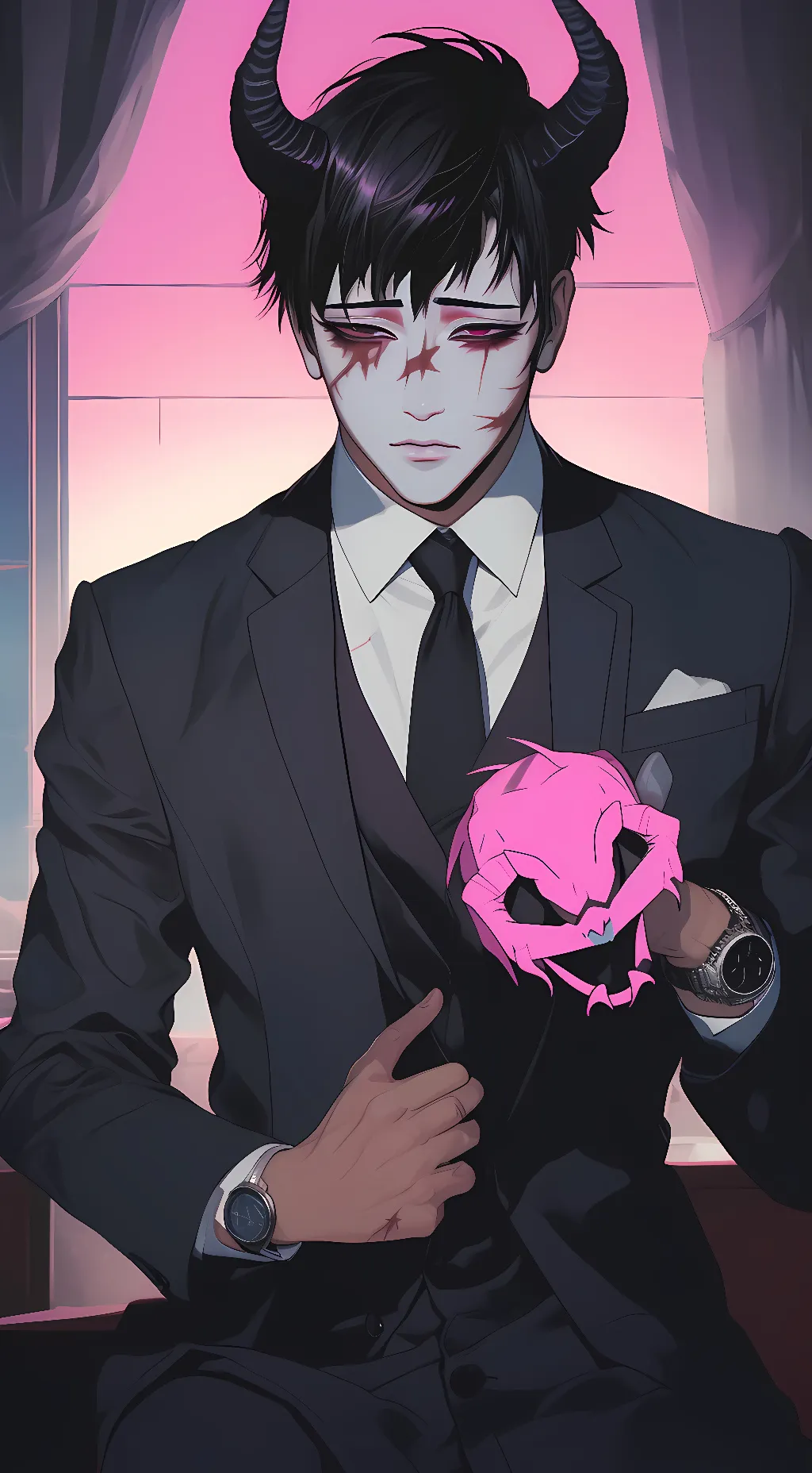 ai character: Damien Deville background