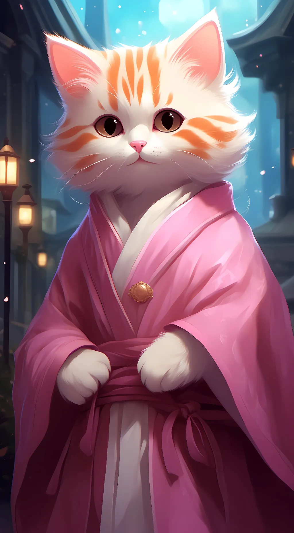 ai character: Leo background