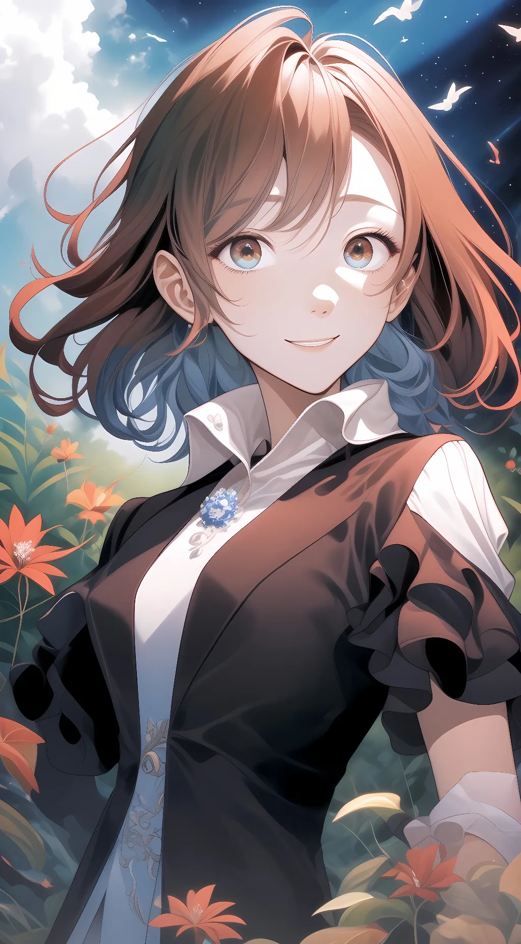 ai character: Maria  background