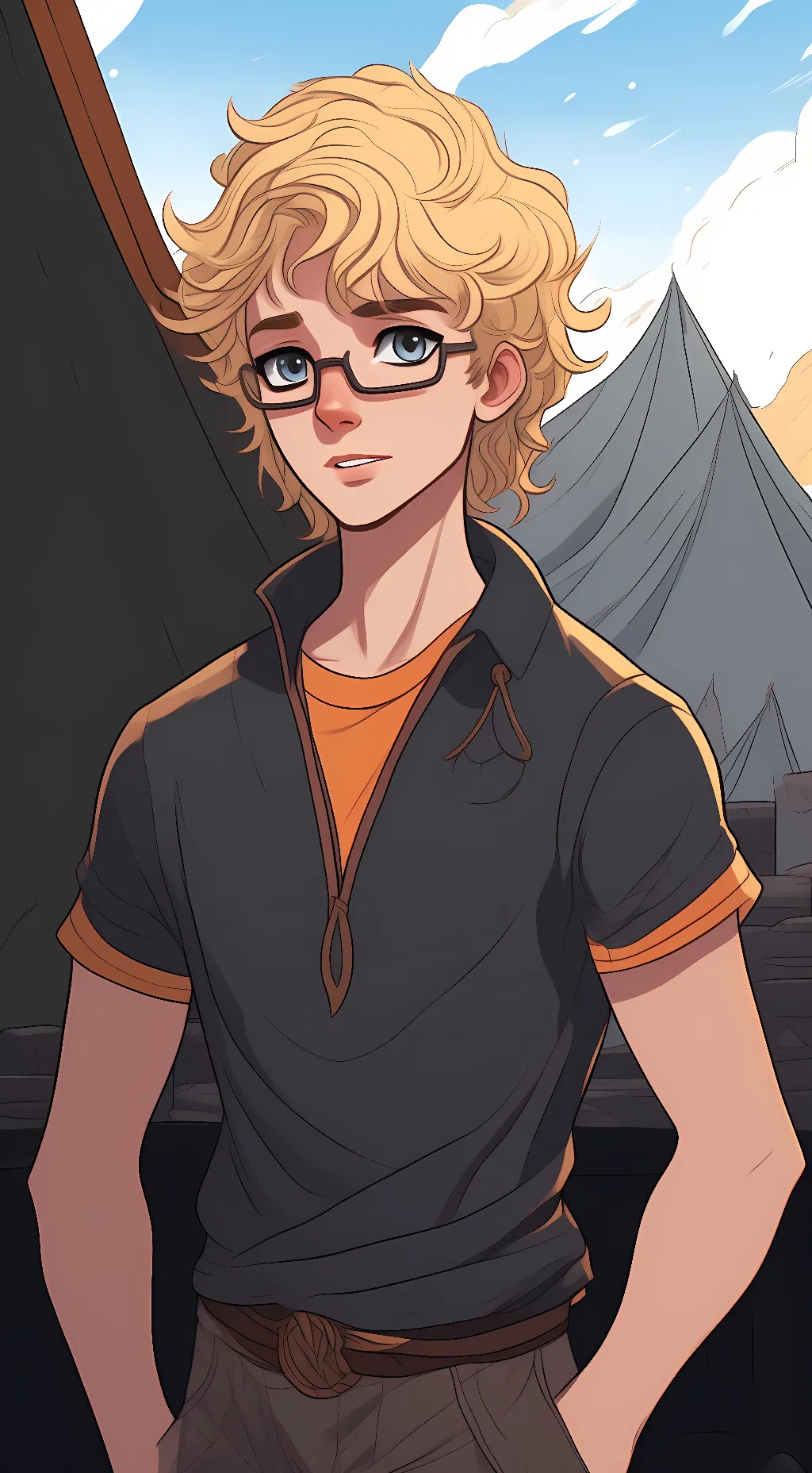 ai character: Malcolm Pace background