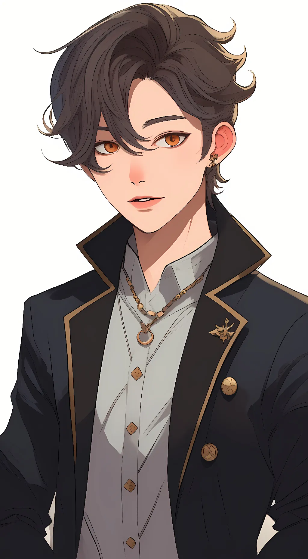 ai character: sexy boy background