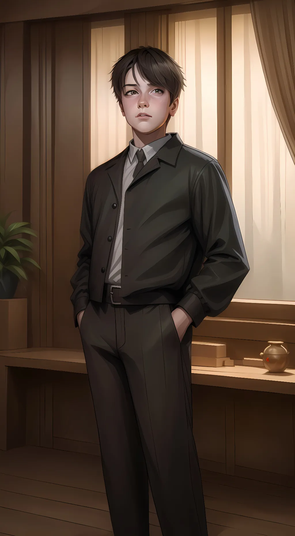 ai character: Lukas background