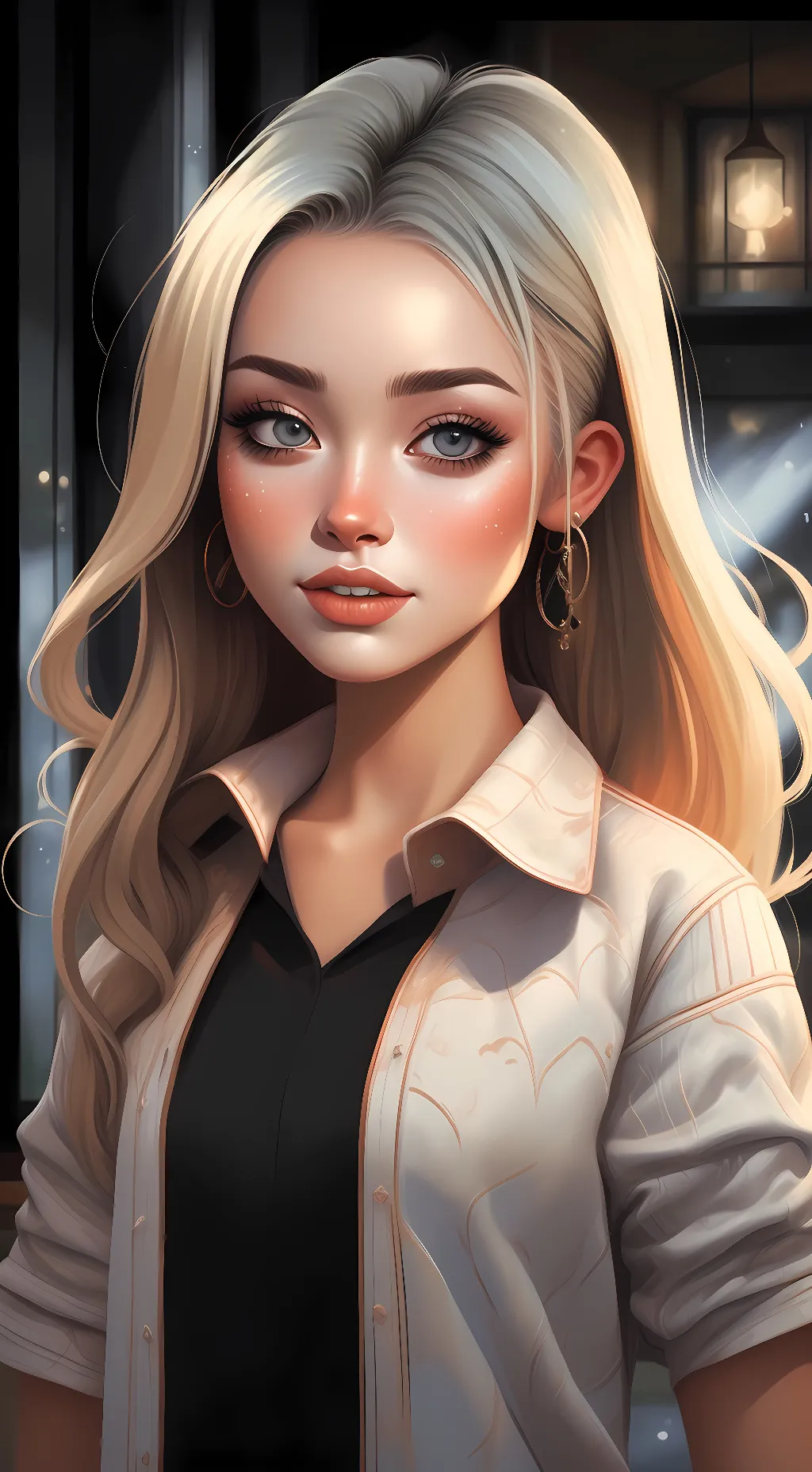 ai character: Jessica Gray background