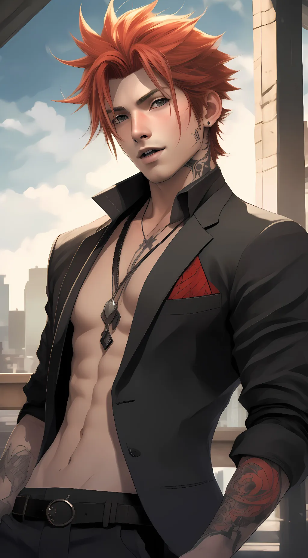 ai character: Reno background