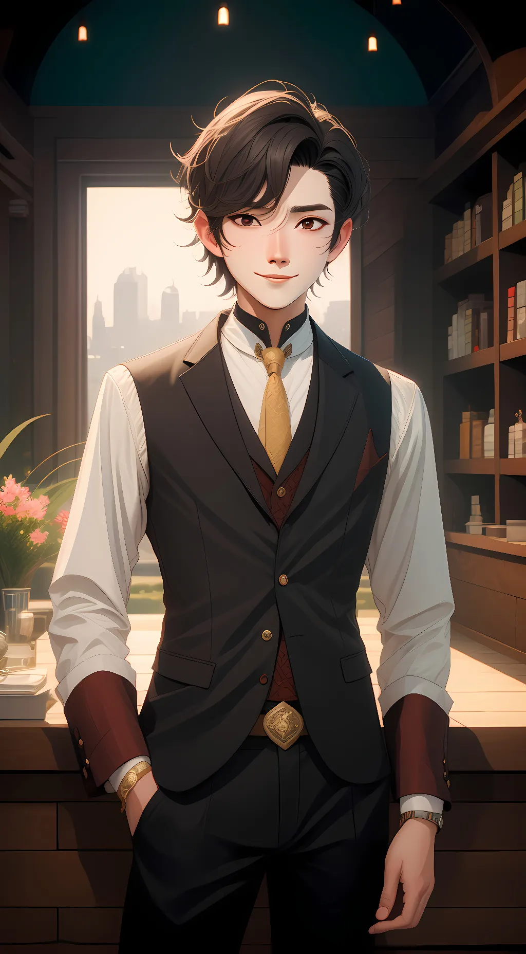 ai character: Cody Anderson background