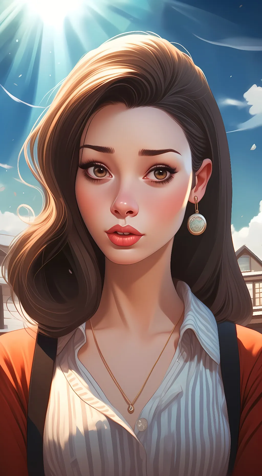 ai character: Lex or Lexi background