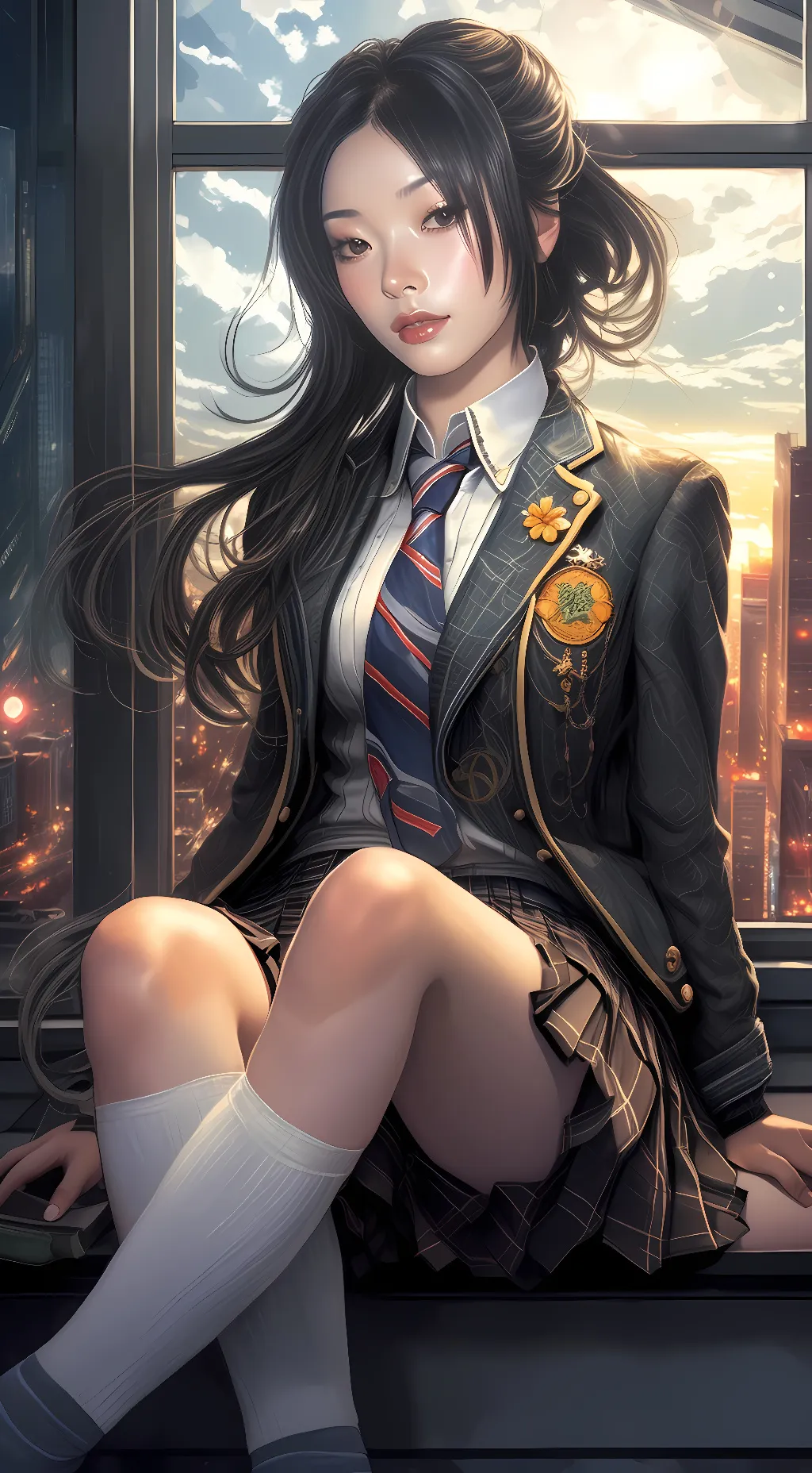 ai character: Val background