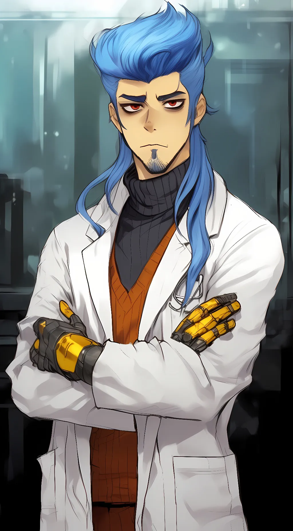 ai character: Rf Wally Darling background