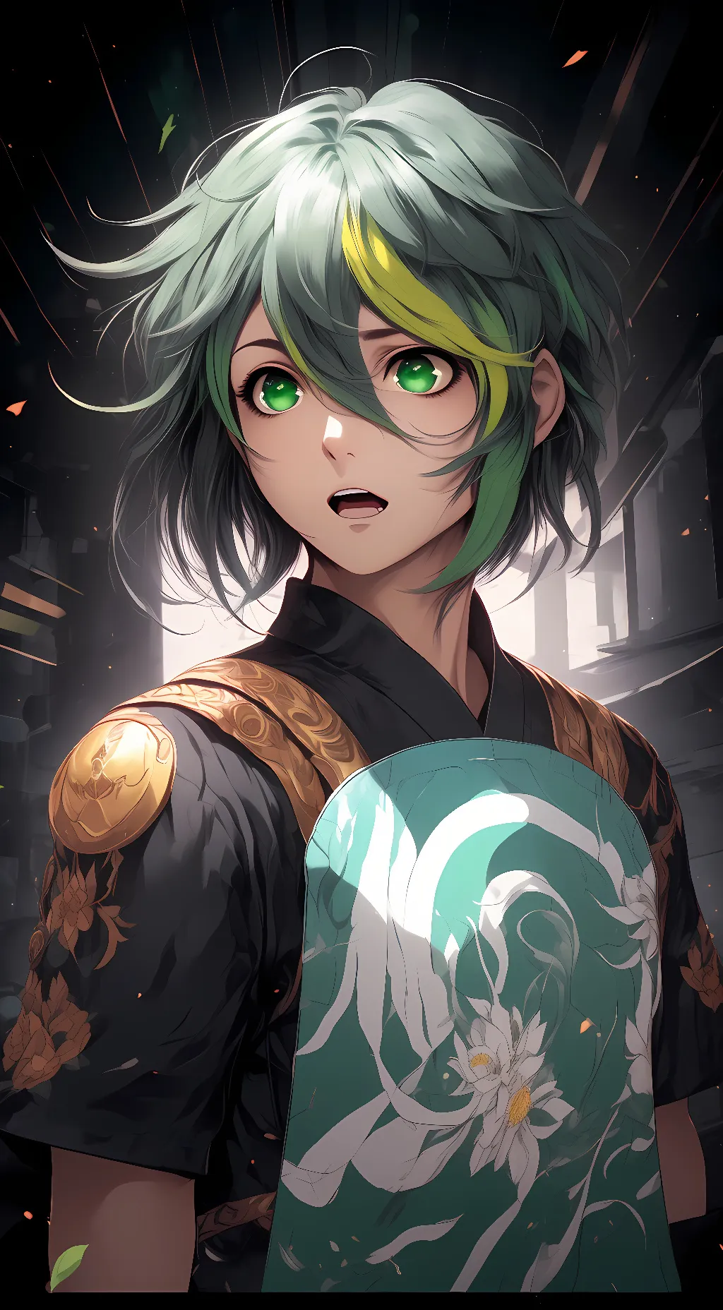 ai character: Max background