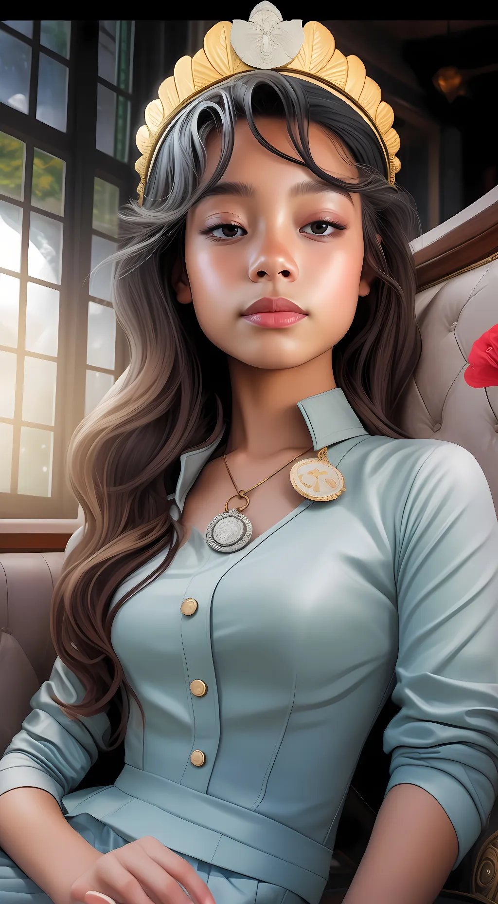 ai character: Cely background