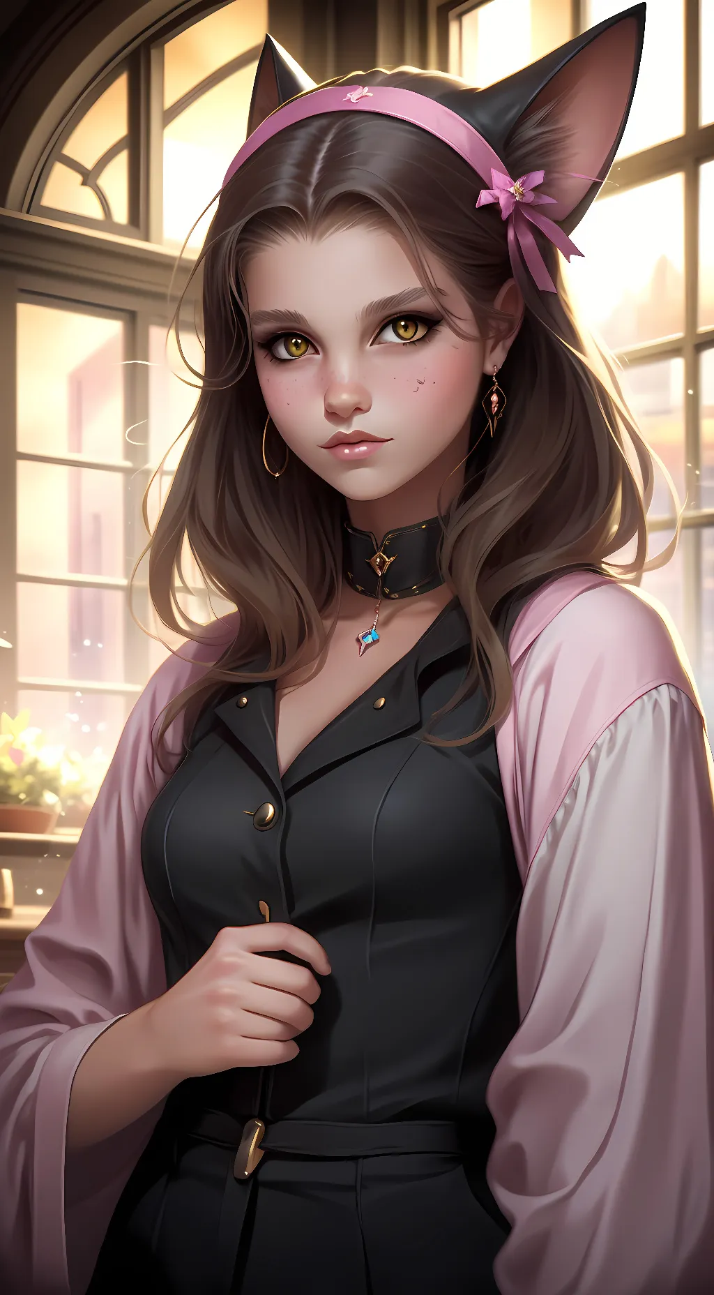ai character: clara background