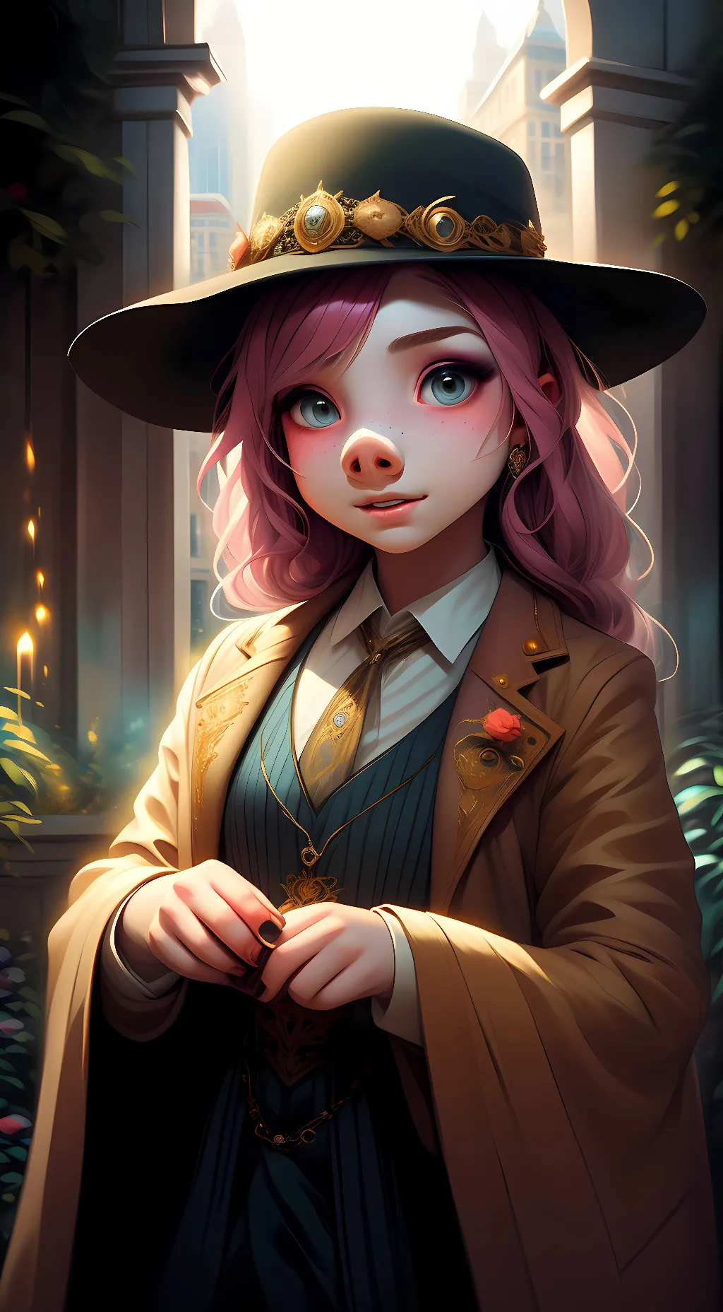 ai character: Penny Coppertail background