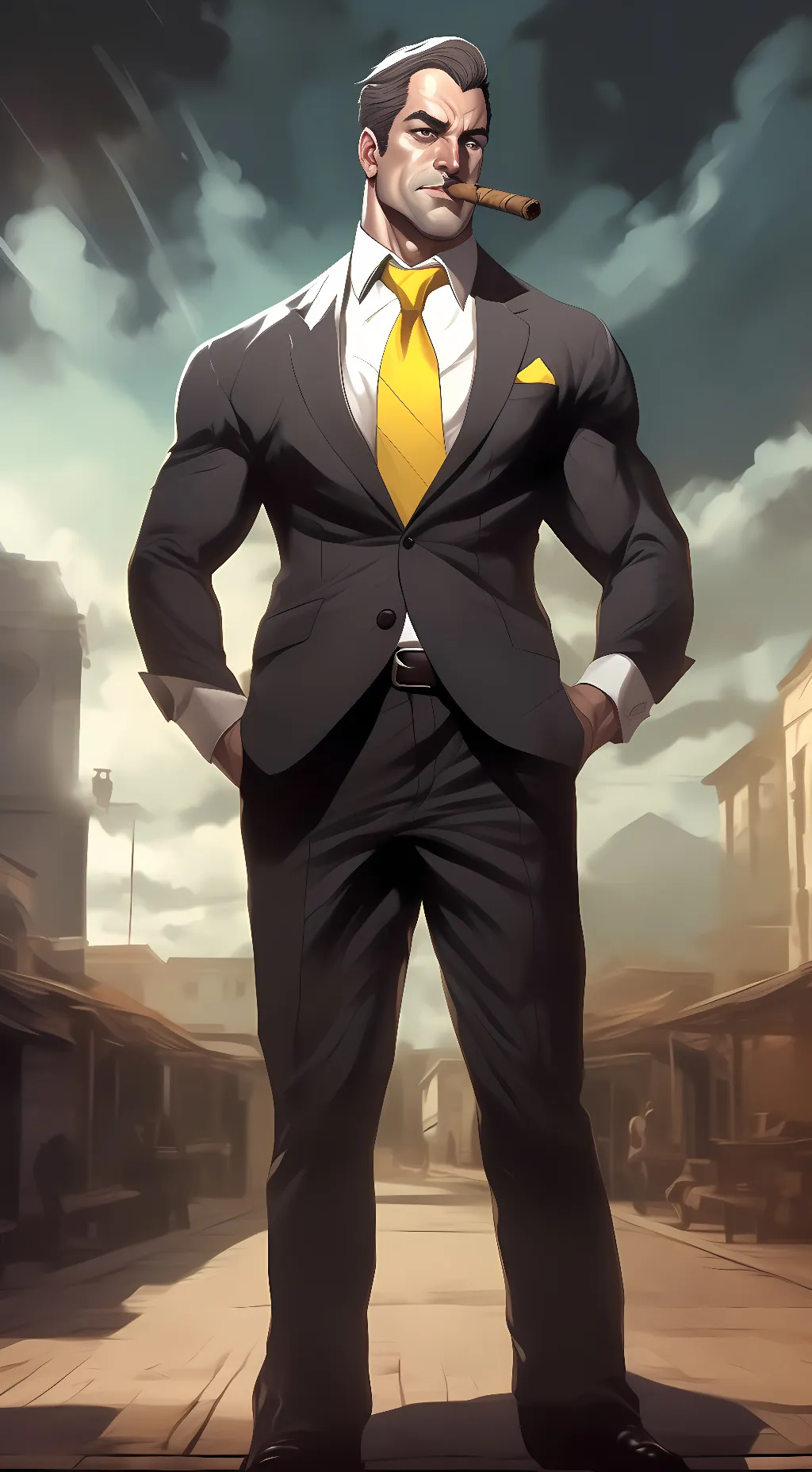 ai character: Senator Armstrong background