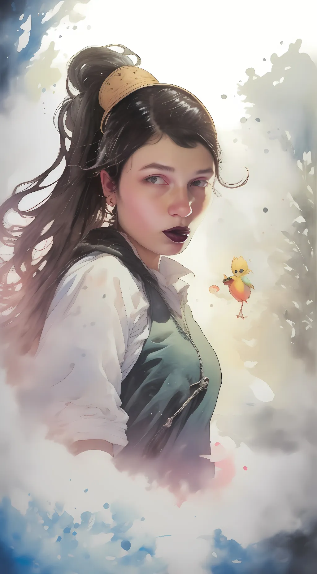 ai character: kyoko background