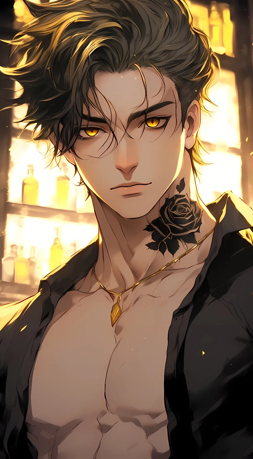 ai character: Asahi Saito background