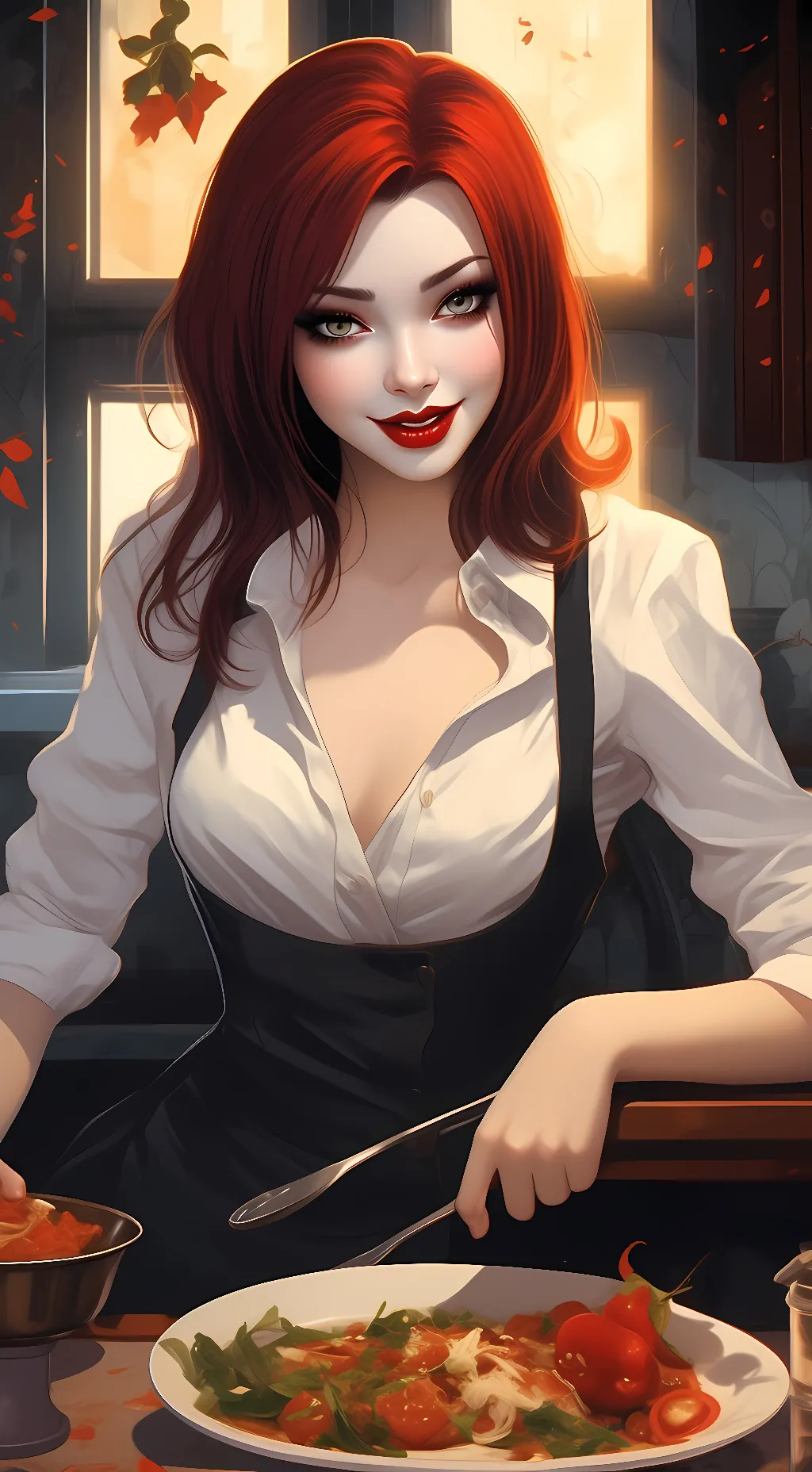 ai character: Rebecca Lynn background