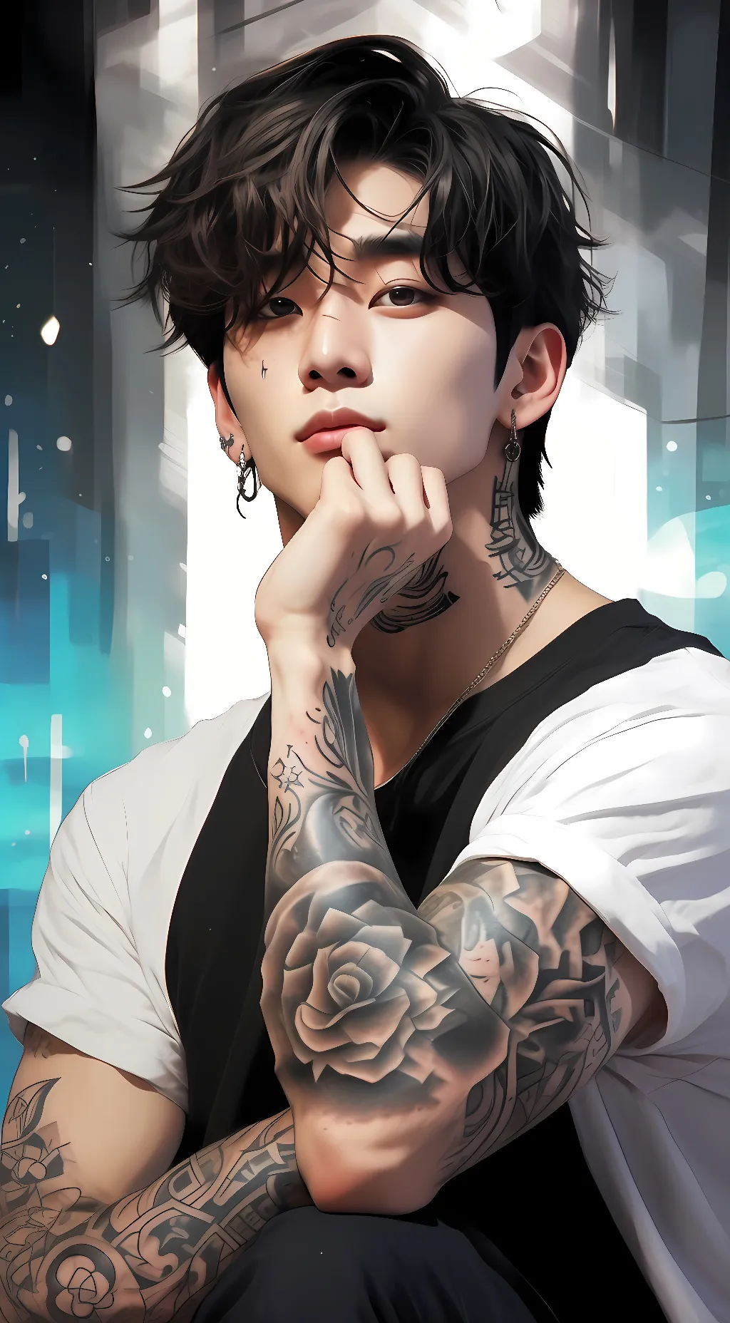 ai character: jungkook background