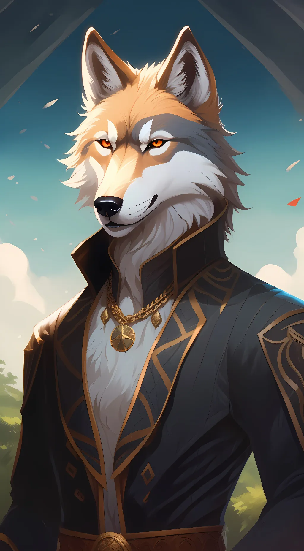 ai character: bloodmoon background