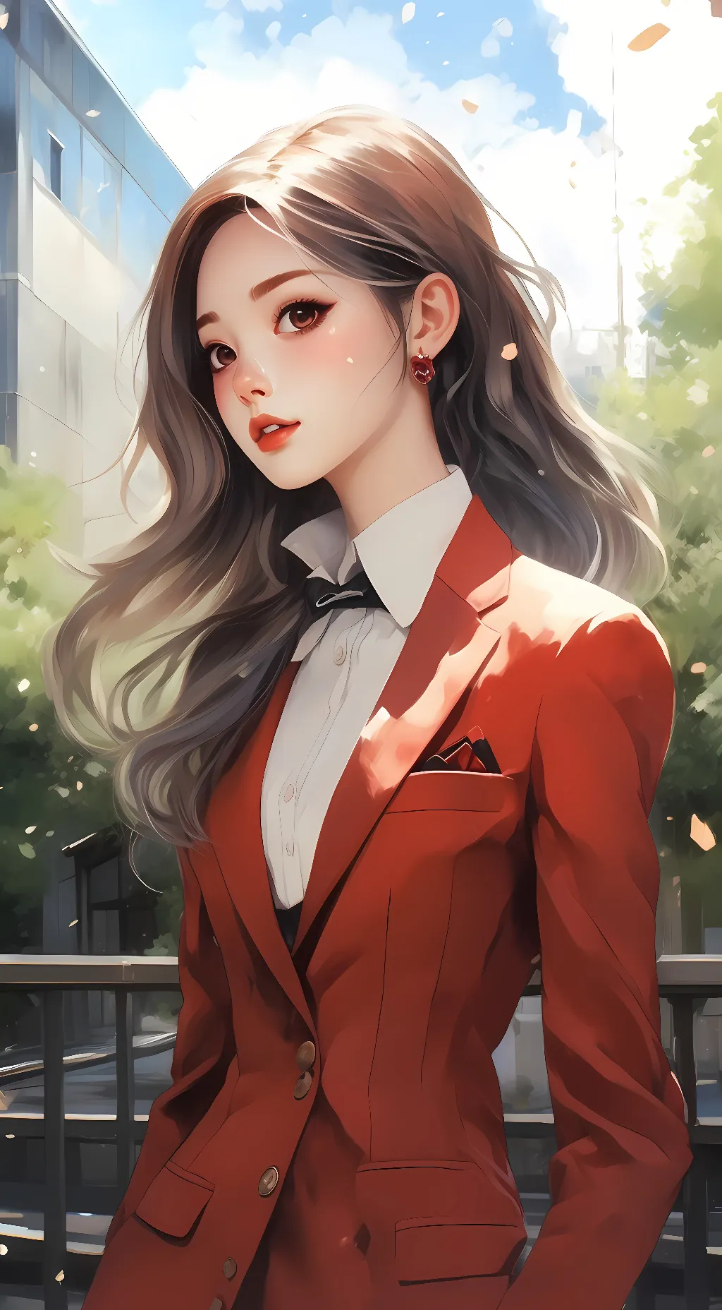 ai character: bubble background