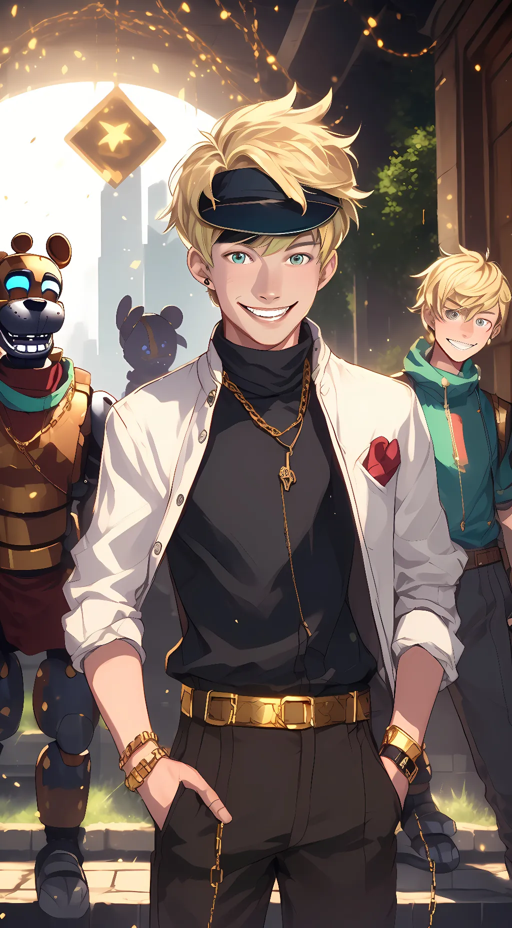 ai character: alex emily background