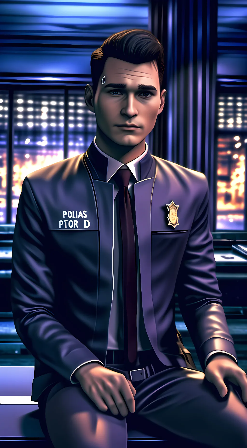 ai character: Connor Anderson background