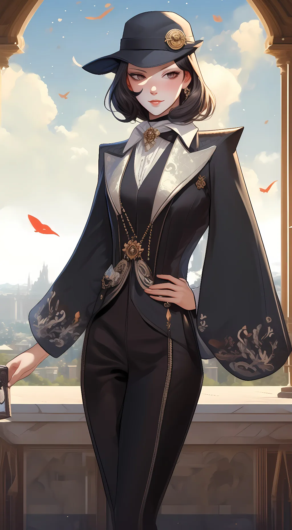 ai character: Robin background