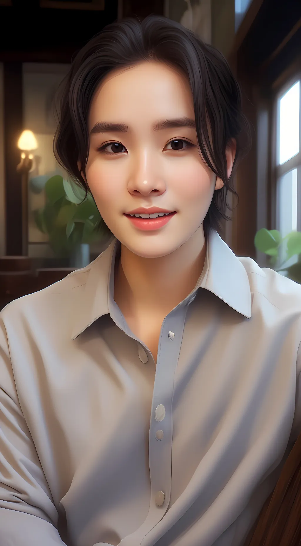 ai character: Suga min background