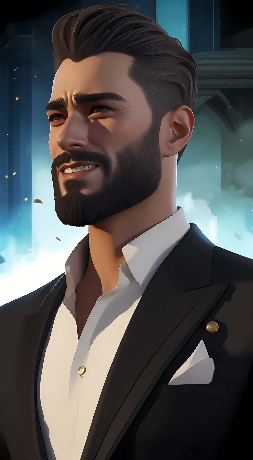 ai character: Matthew Riley background