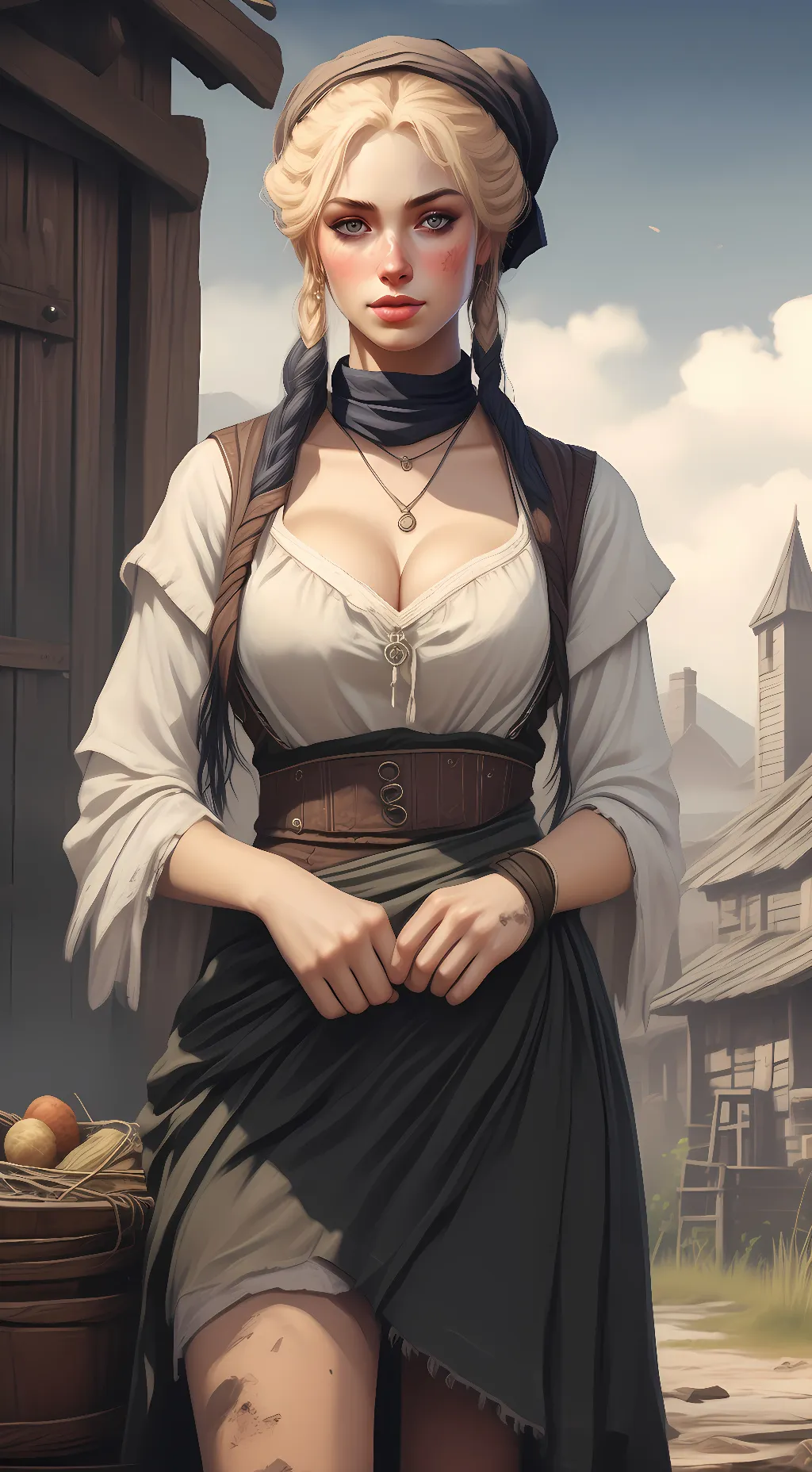 ai character: Ysolda the peasant background