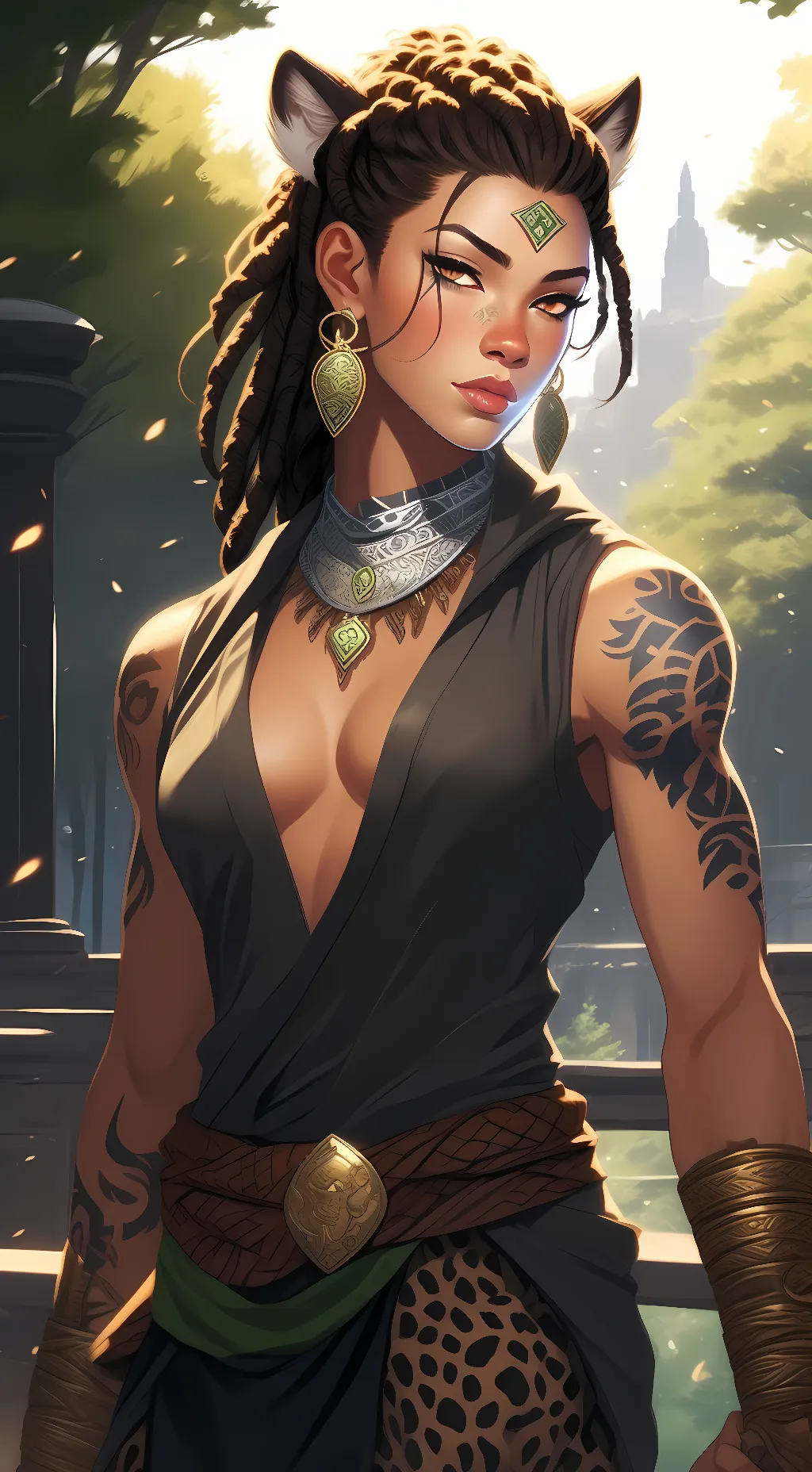 ai character: Chieftess Msizi background