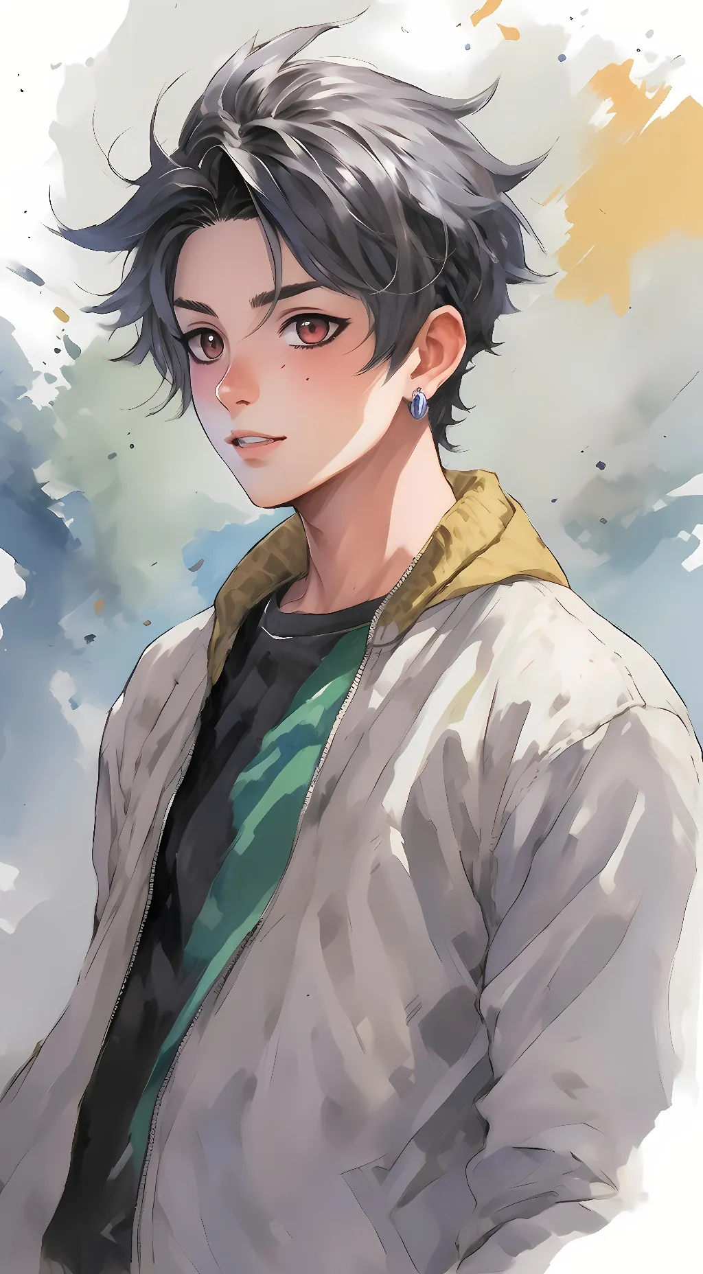 ai character: Max background