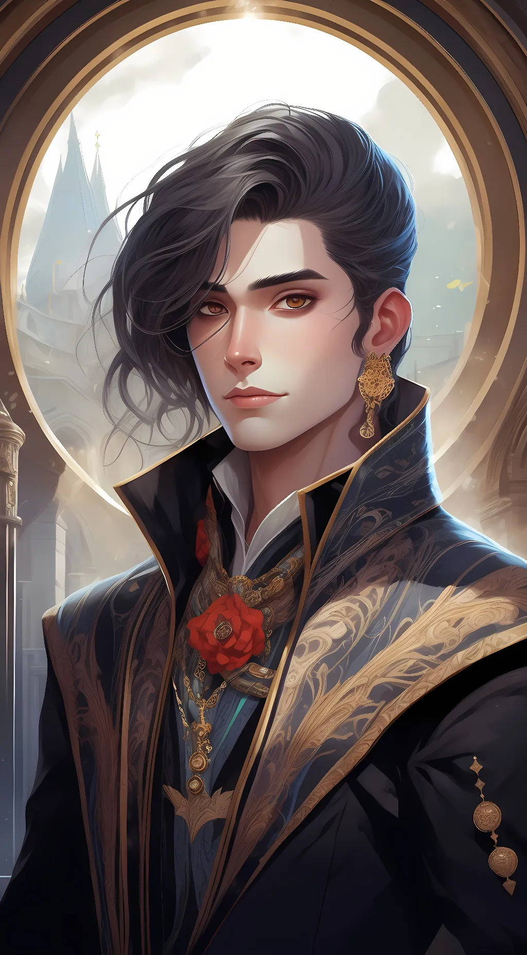 ai character: Azrael background