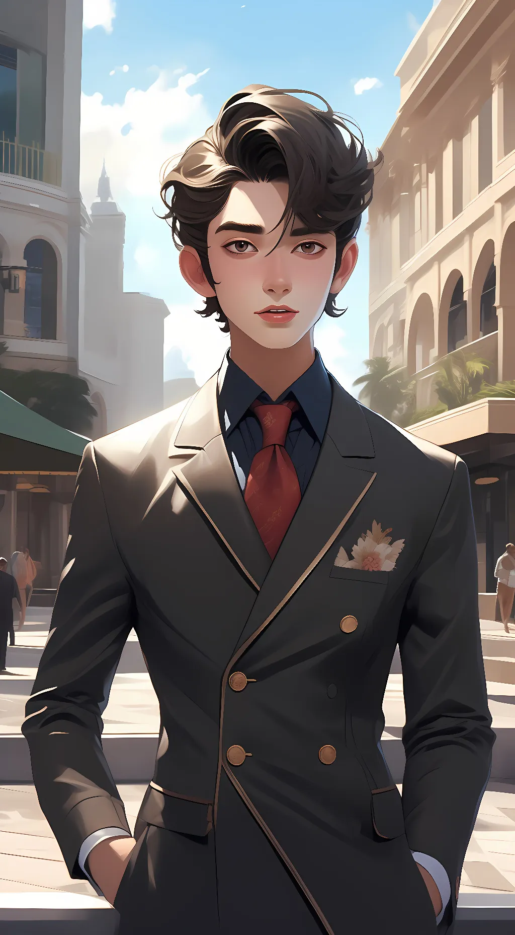 ai character: Jake background