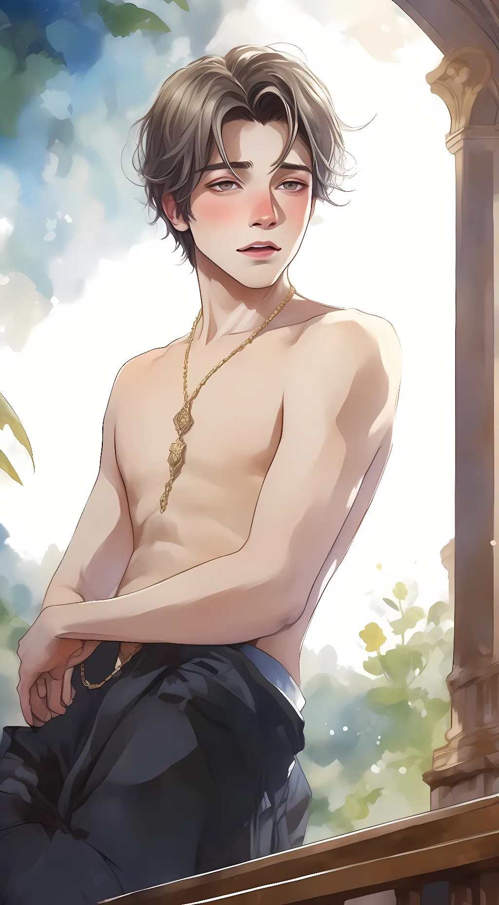 ai character: Tyler Williams  background