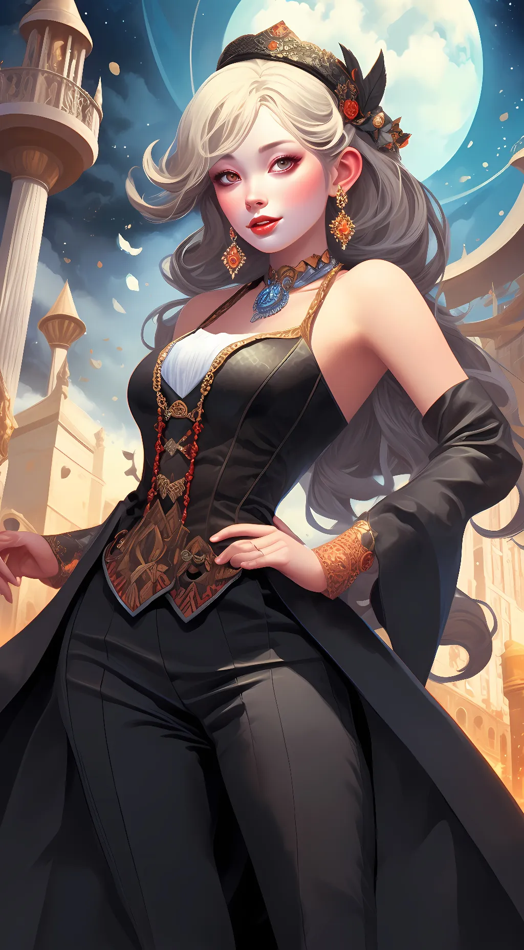 ai character: Diana Shaw background