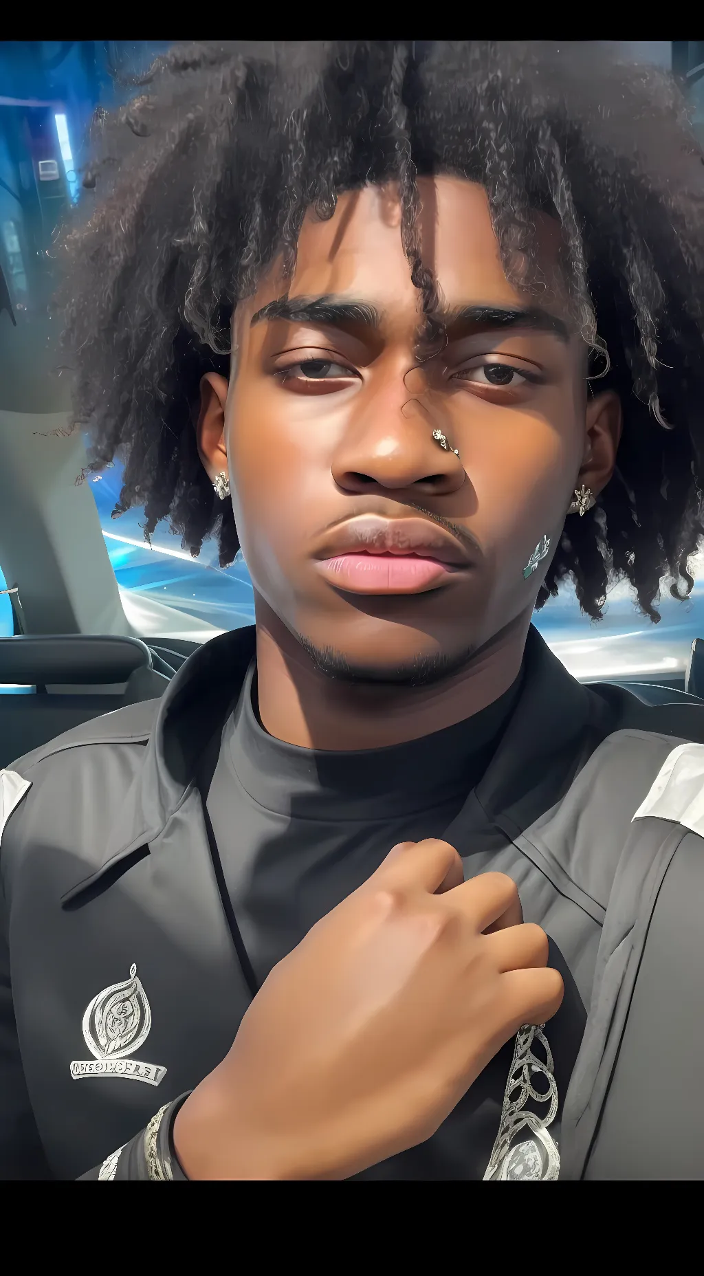 ai character: Zion background