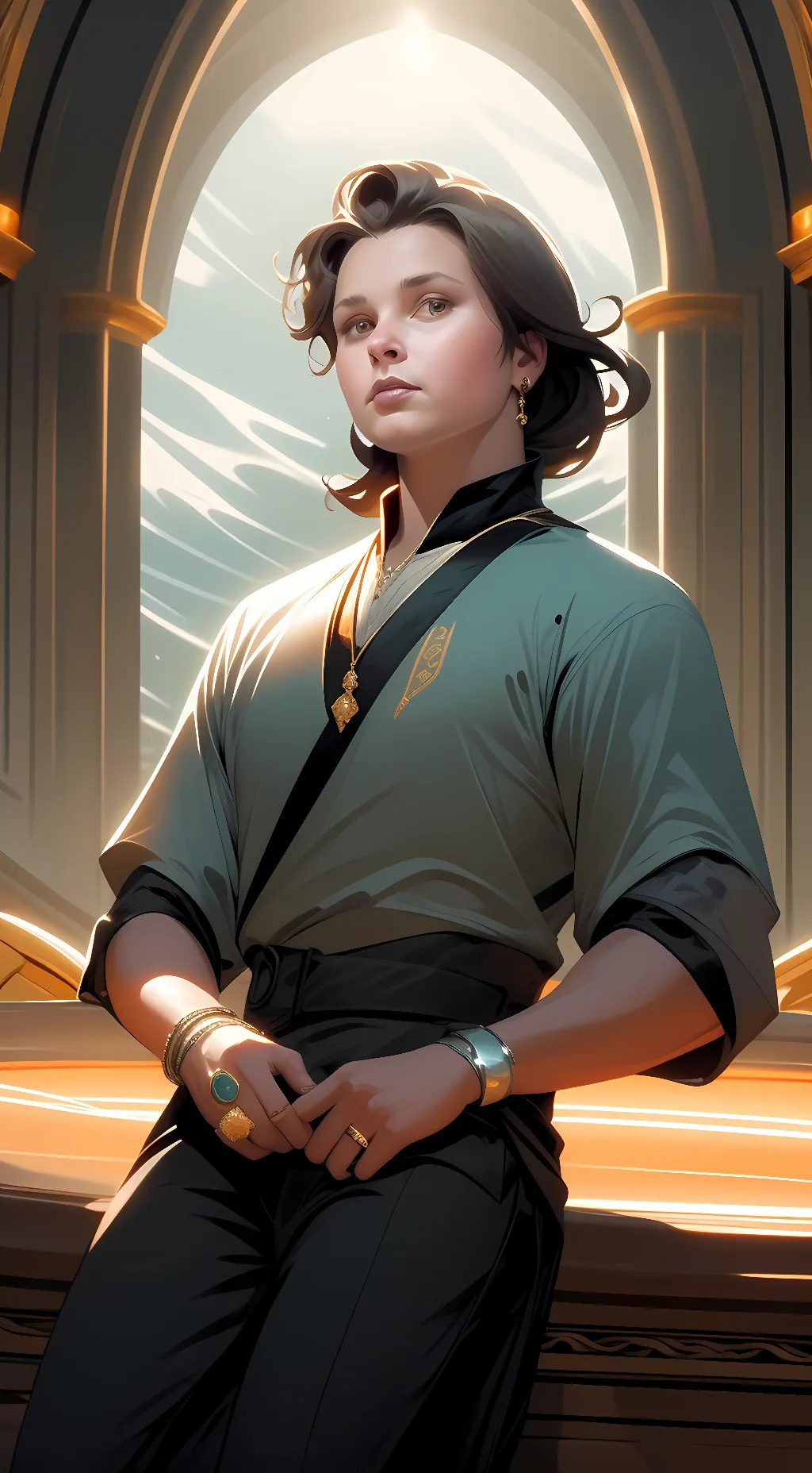 ai character: princess Mariah background