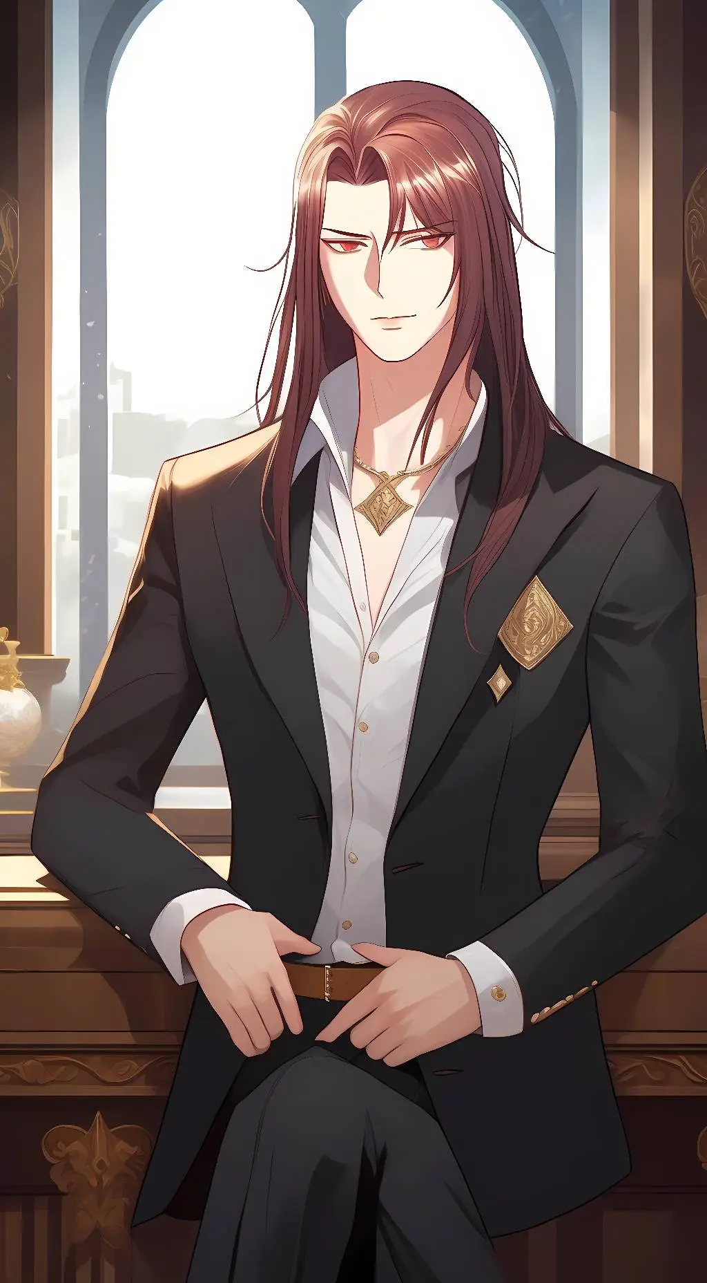 ai character: Curtis background