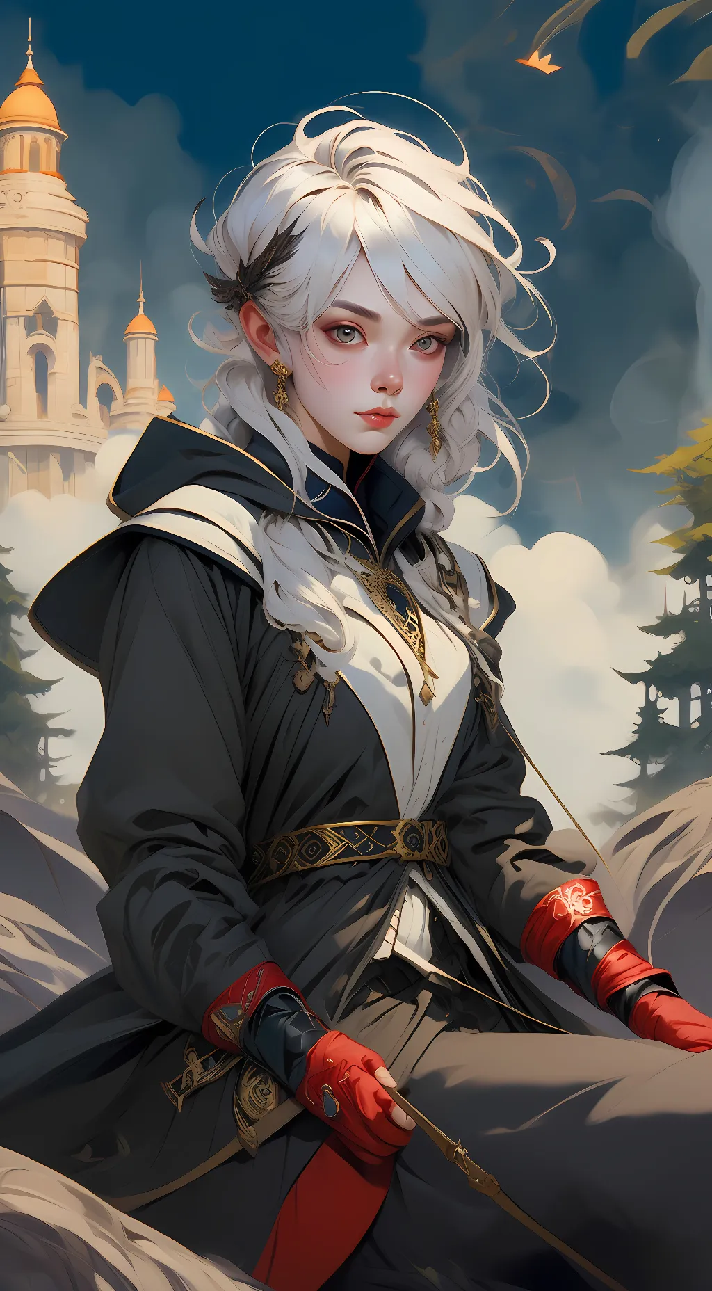 ai character: Becky /Johnson background