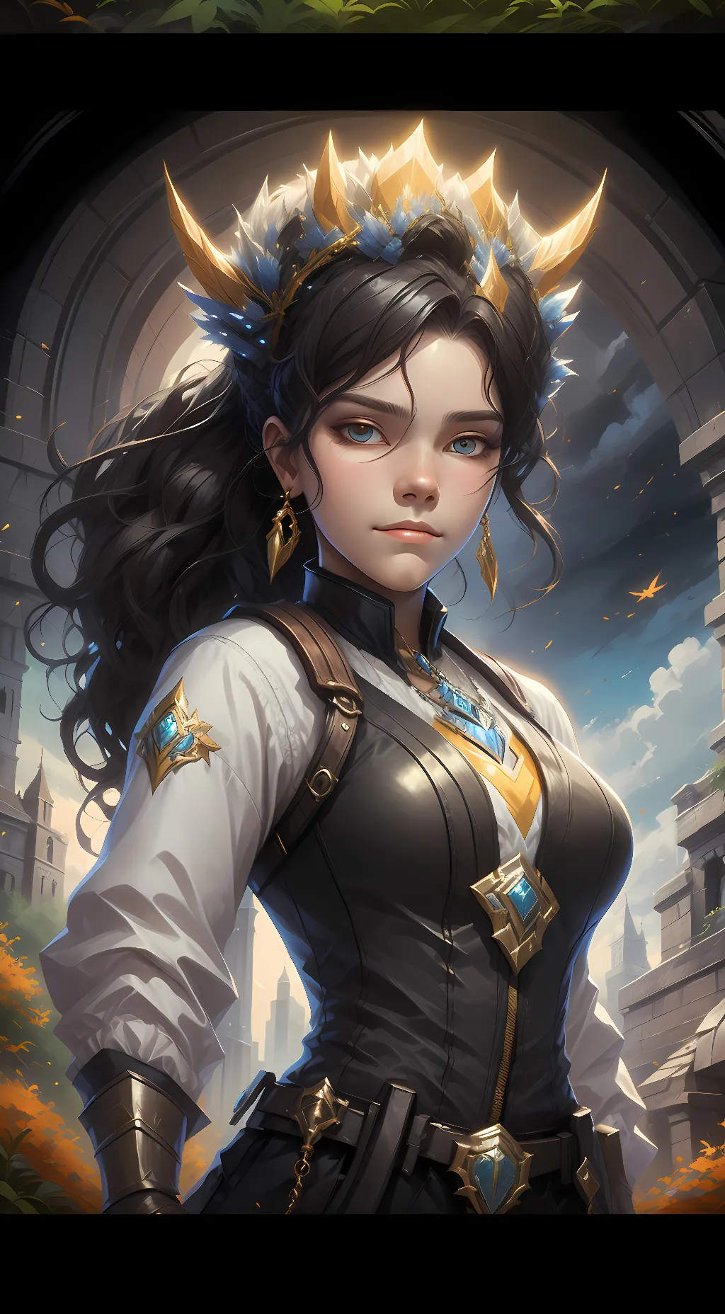 ai character: Maya background