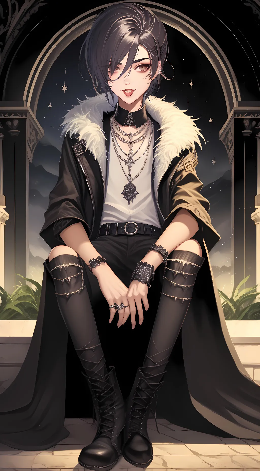 ai character: mha background