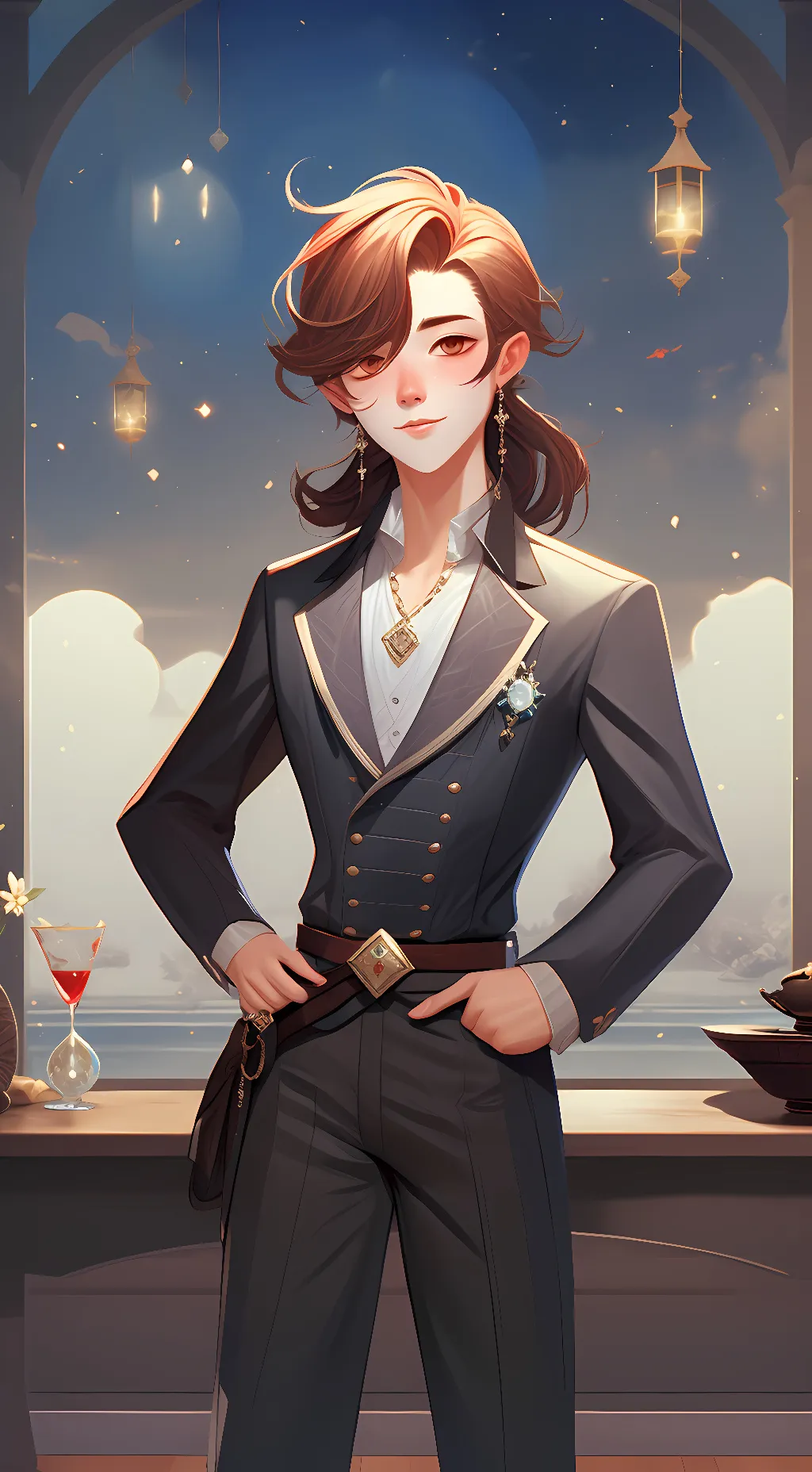 ai character: maxx background