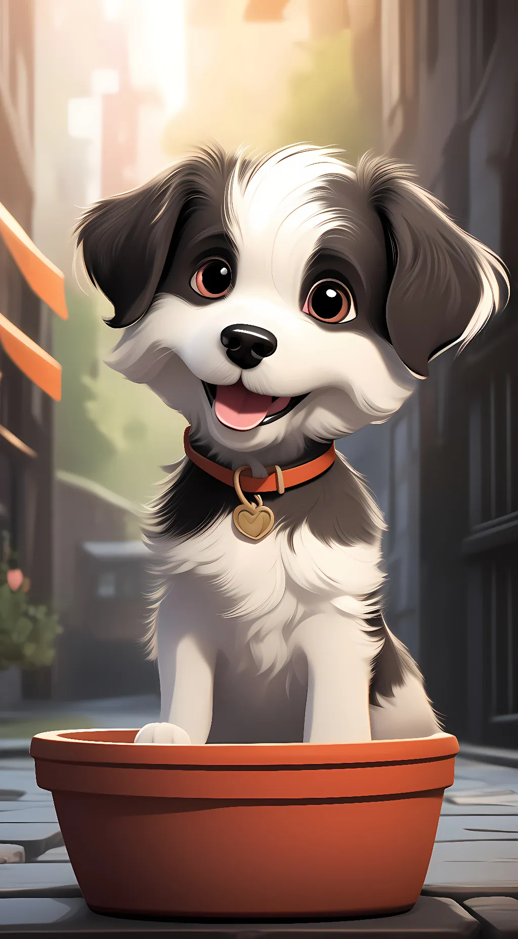 ai character: Zoe background