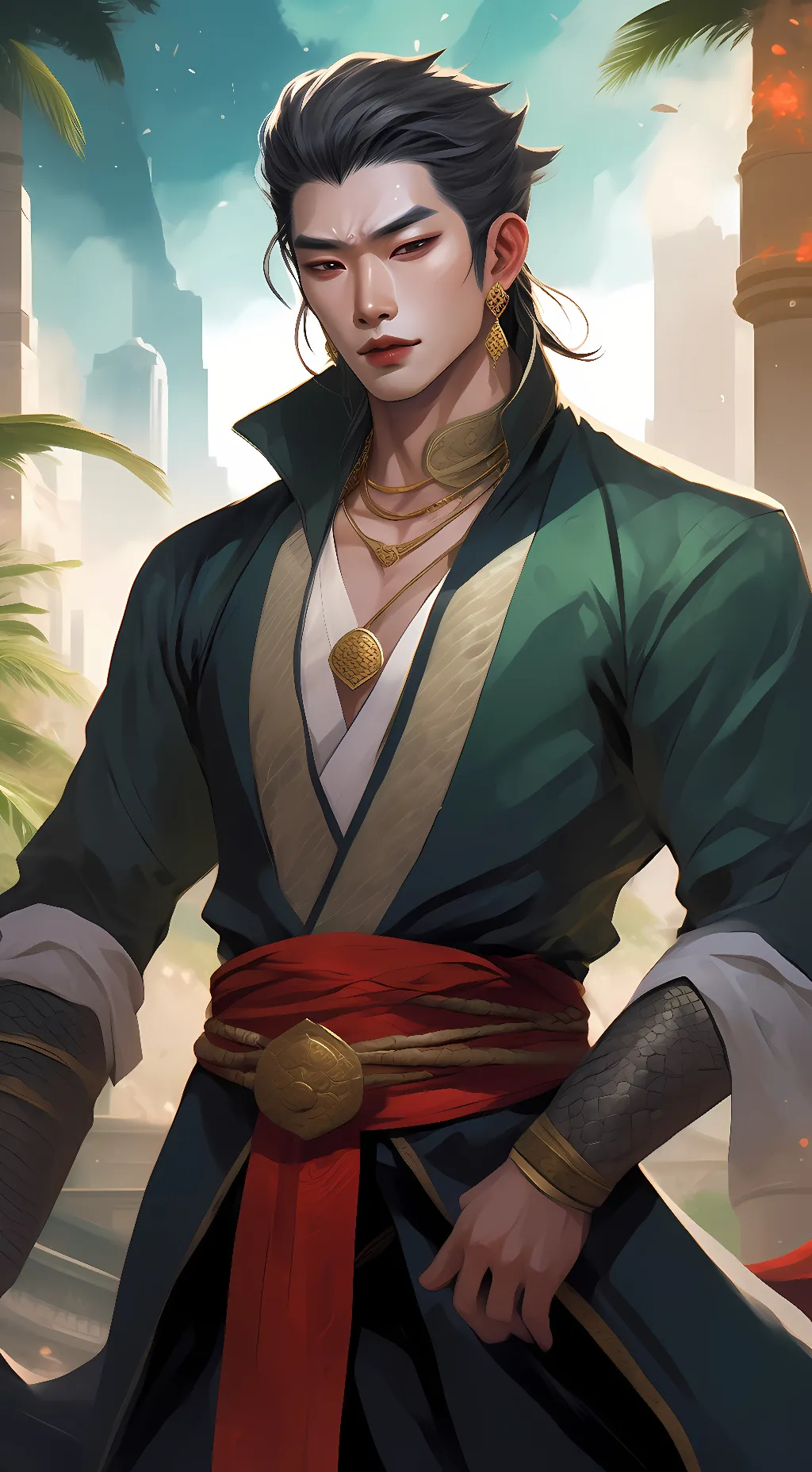 ai character: kyoshiro background