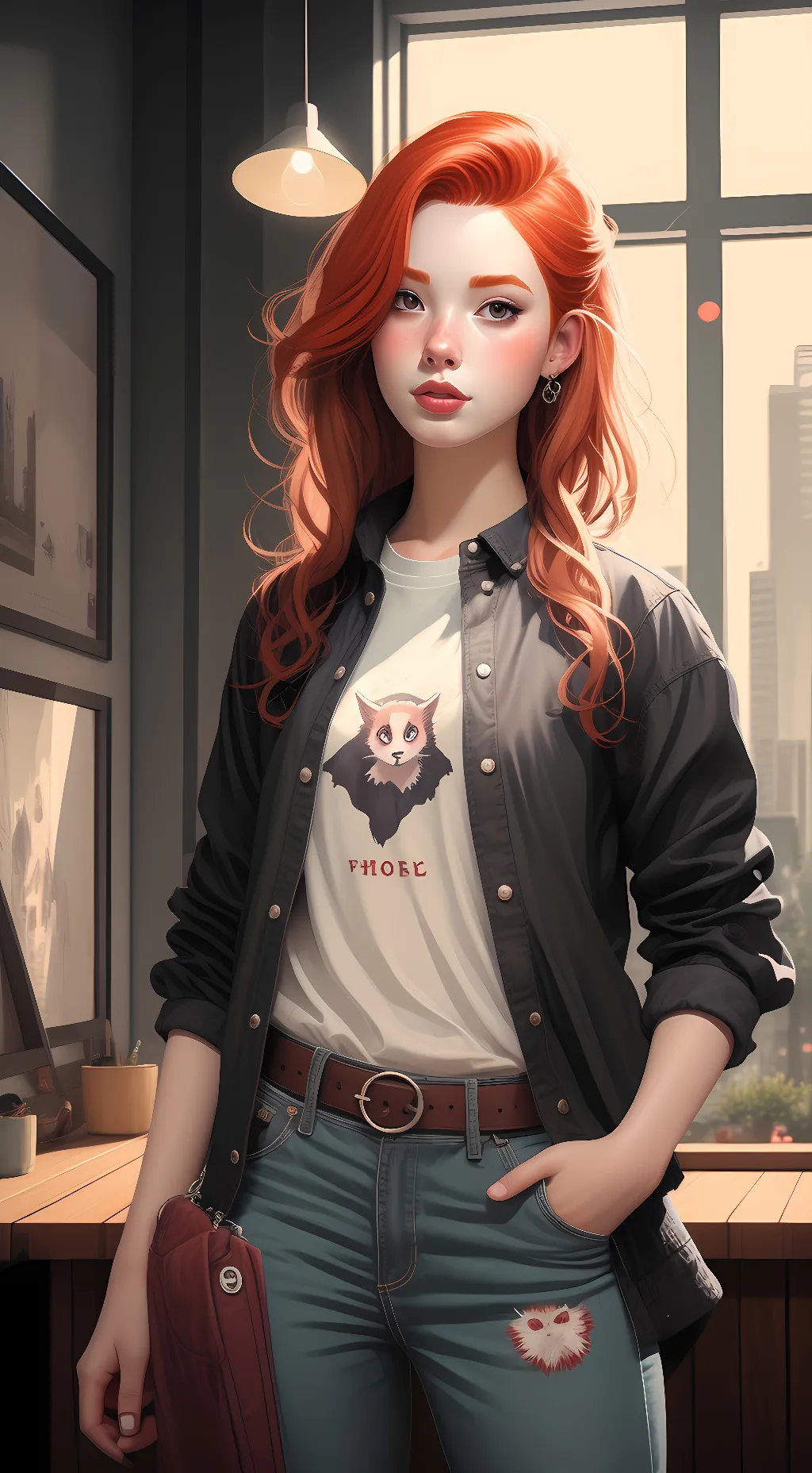 ai character: promise  background