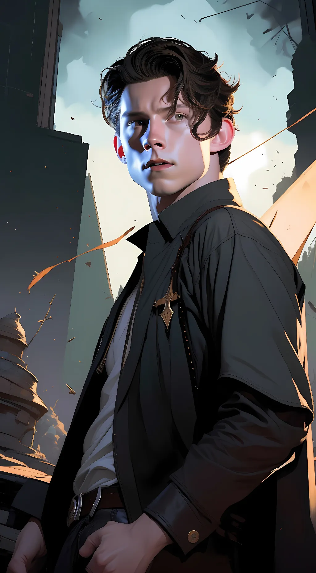 ai character: Percy Jackson background